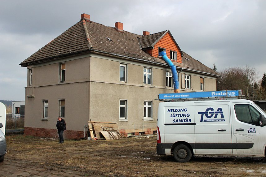 Baustart am Franzberg