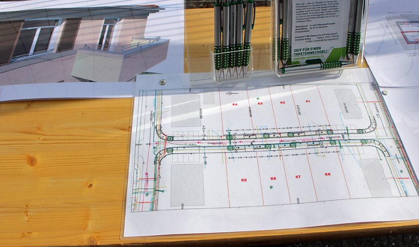 Baustart am Franzberg