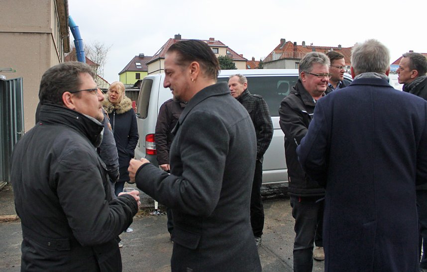 Baustart am Franzberg