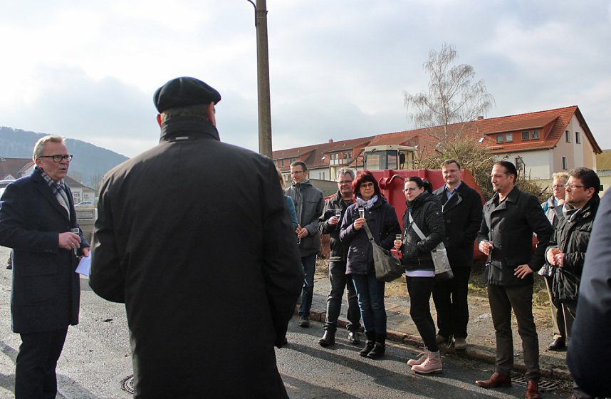 Baustart am Franzberg