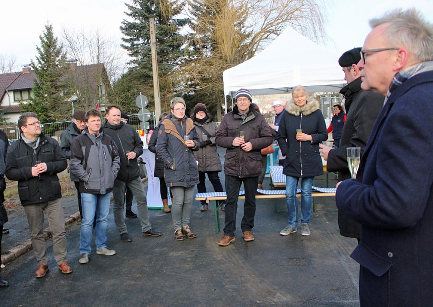 Baustart am Franzberg
