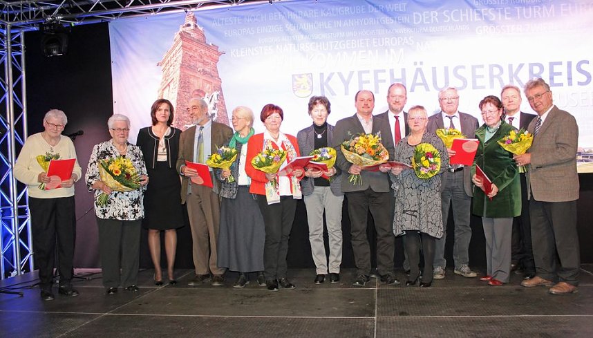 Verleihung der Kyffh&auml;user Ehrenamtspreise