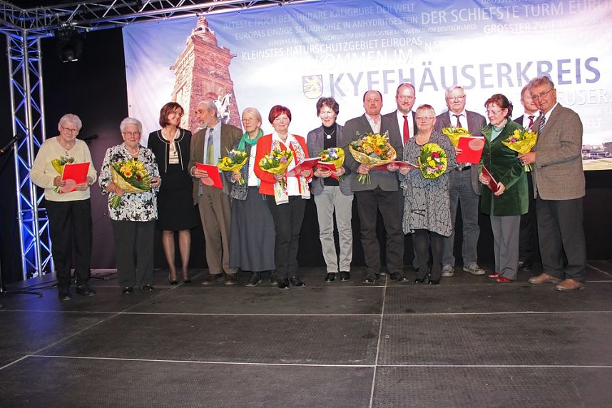 Verleihung der Kyffh&auml;user Ehrenamtspreise