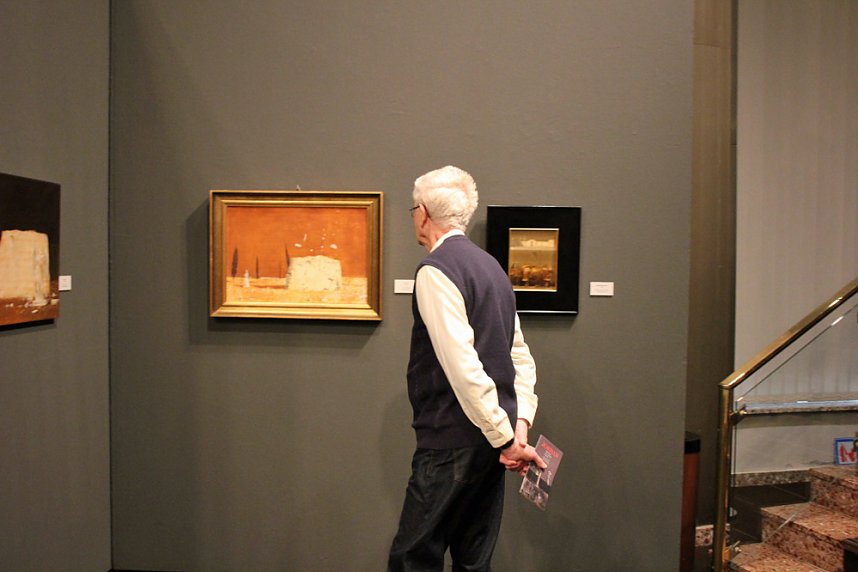 International renommierter K&uuml;nstler stellt aus