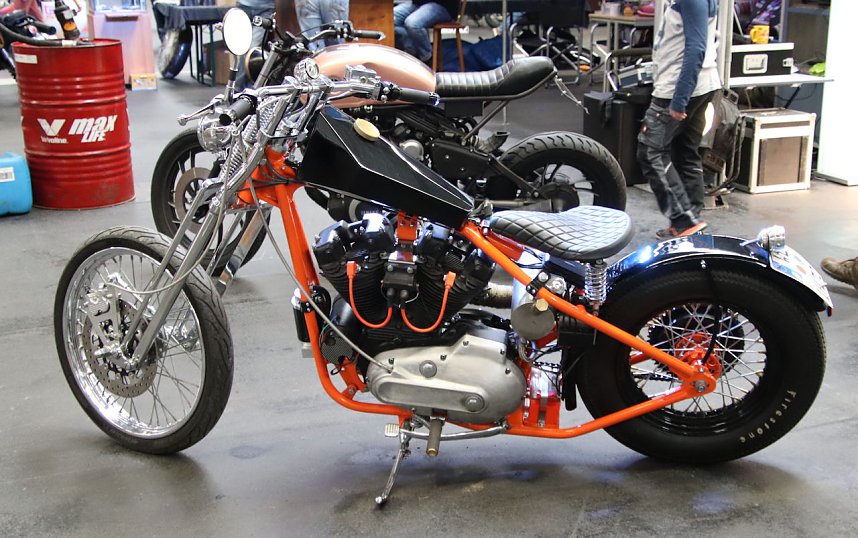 Motorradmesse in Erfurt