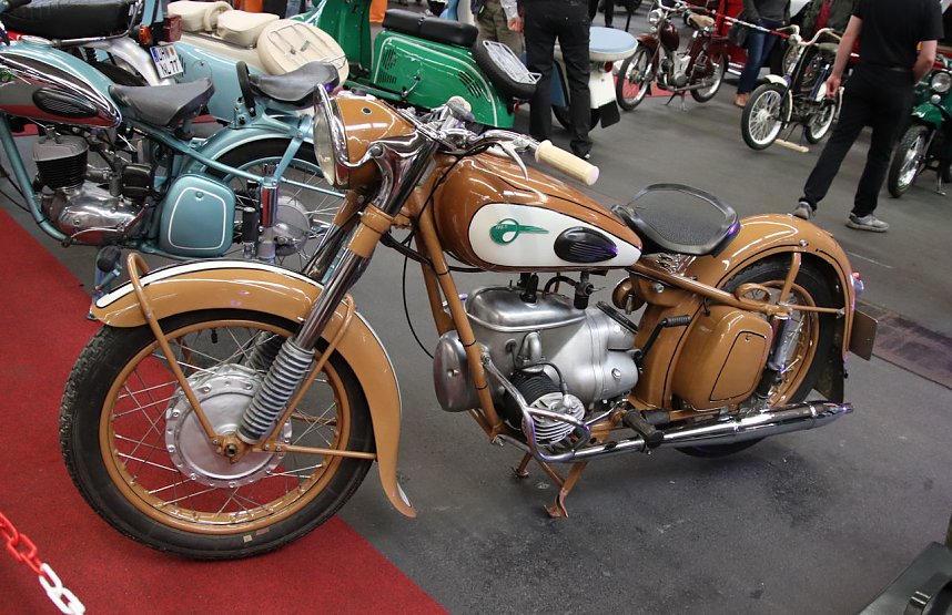 Motorradmesse in Erfurt