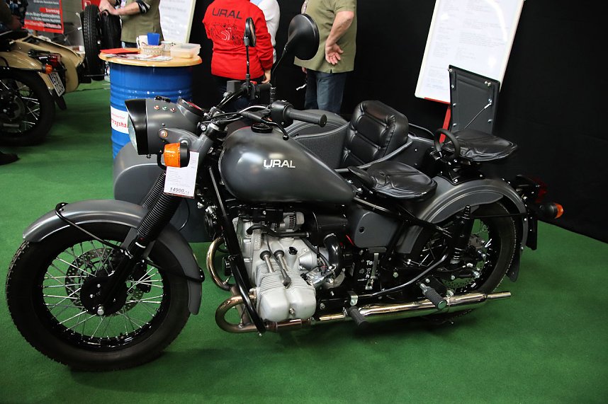 Motorradmesse in Erfurt