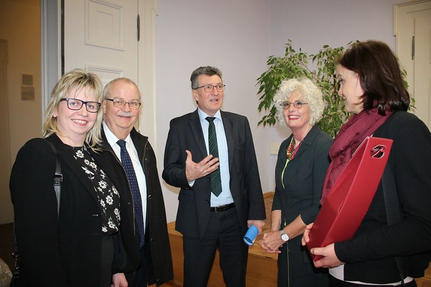 Amtseinf&uuml;hrung der Direktorin des Amtsgerichts Sondershausen