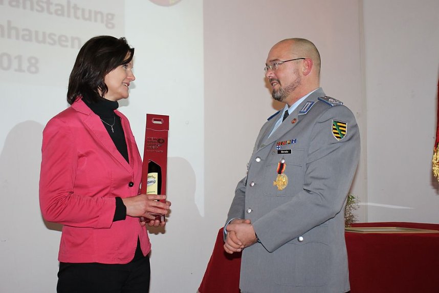 Kommandeur verabschiedet