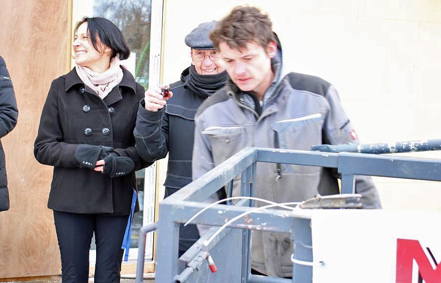 Richtfest f&uuml;r neue Bungalows im Ferienpark