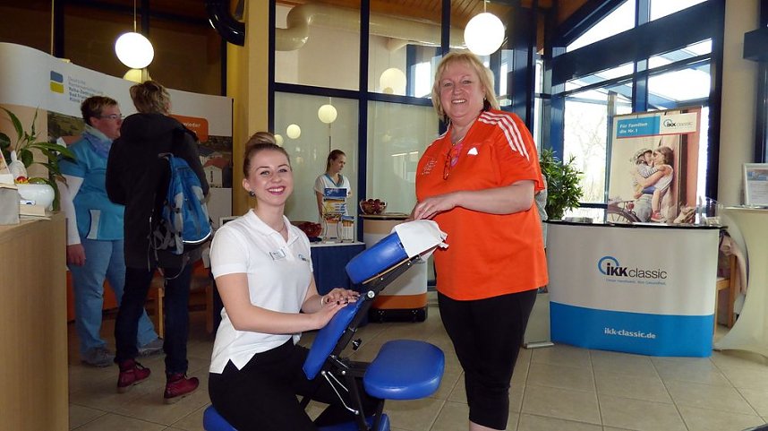 Gesundheitstag in der Therme gut besucht