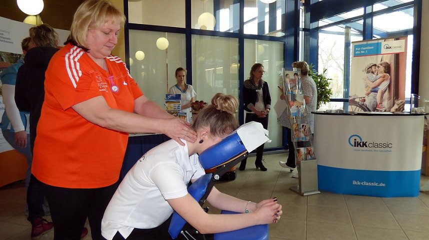 Gesundheitstag in der Therme gut besucht