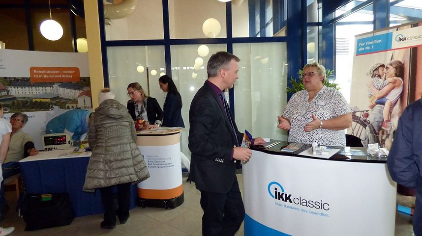 Gesundheitstag in der Therme gut besucht