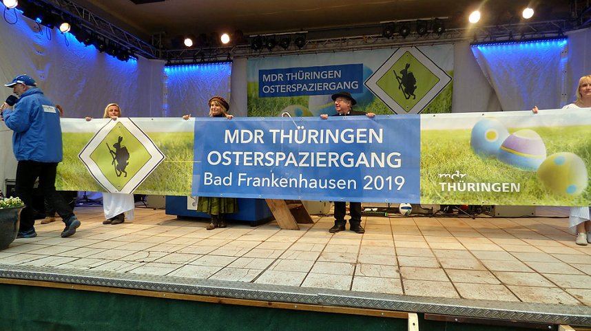 Fotoimpressionen vom MDR- Osterspaziergang in Bad Tabarz