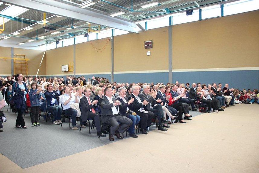 Feierliches Richtfest am Kyffh&auml;usergymnasium