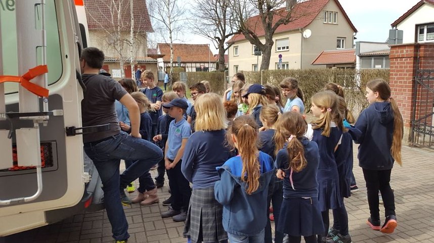 Neue Jugendrotkreuzgruppe an der IBKM Schule in Sondershausen�.