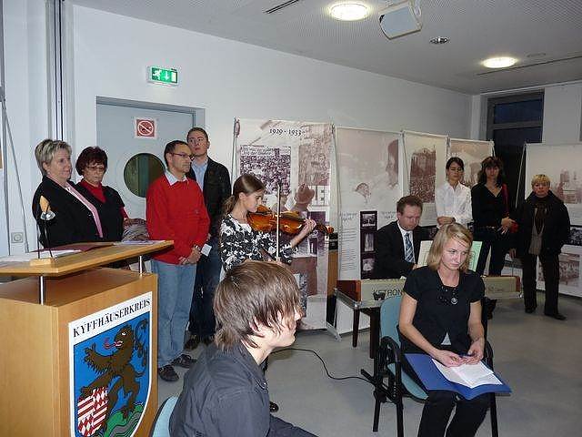 Ausstellungser&ouml;ffnung Anne Frank Sondershausen