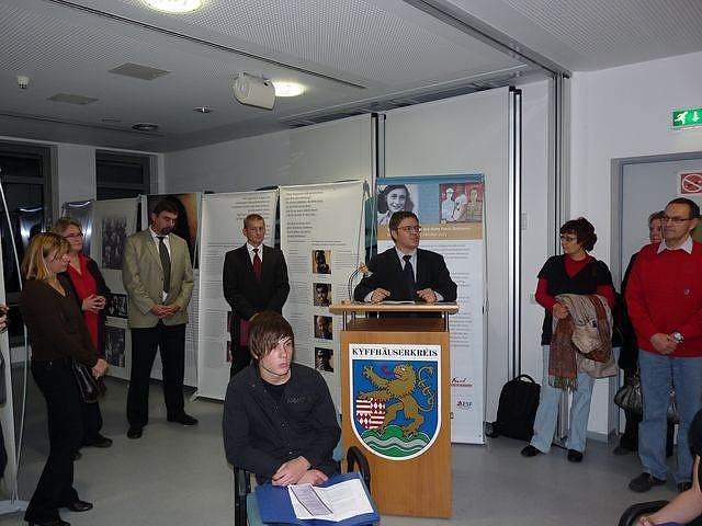 Ausstellungser&ouml;ffnung Anne Frank Sondershausen