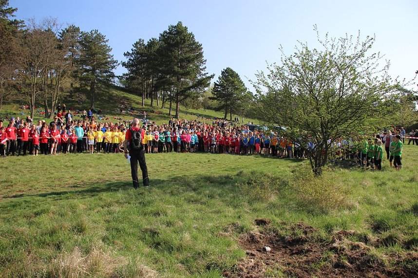 Tolles Kreisfinale beim Crosslauf