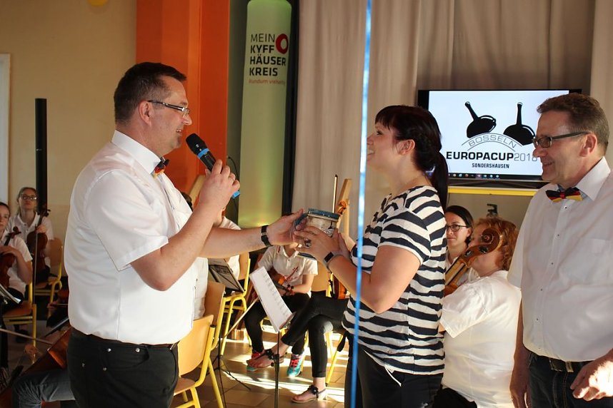 1. Europacup im Bosseln feierlich er&ouml;ffnet