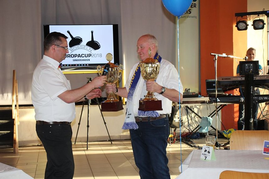 1. Europacup im Bosseln feierlich er&ouml;ffnet