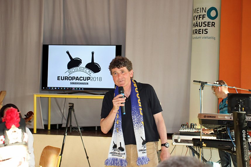 1. Europacup im Bosseln feierlich er&ouml;ffnet