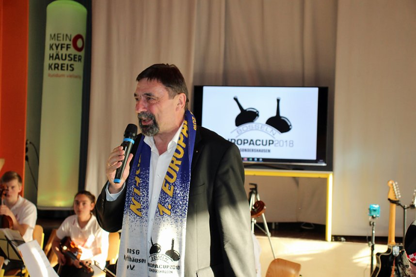 1. Europacup im Bosseln feierlich er&ouml;ffnet