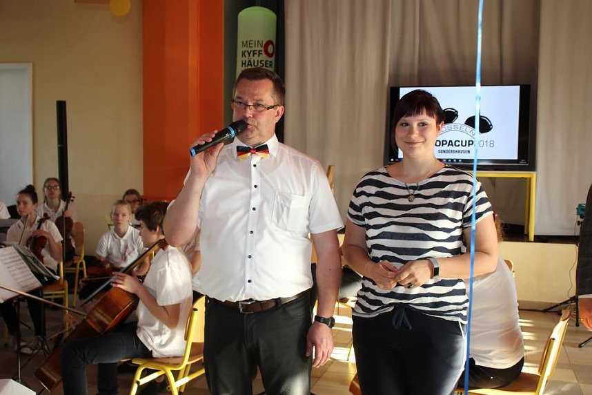 1. Europacup im Bosseln feierlich er&ouml;ffnet