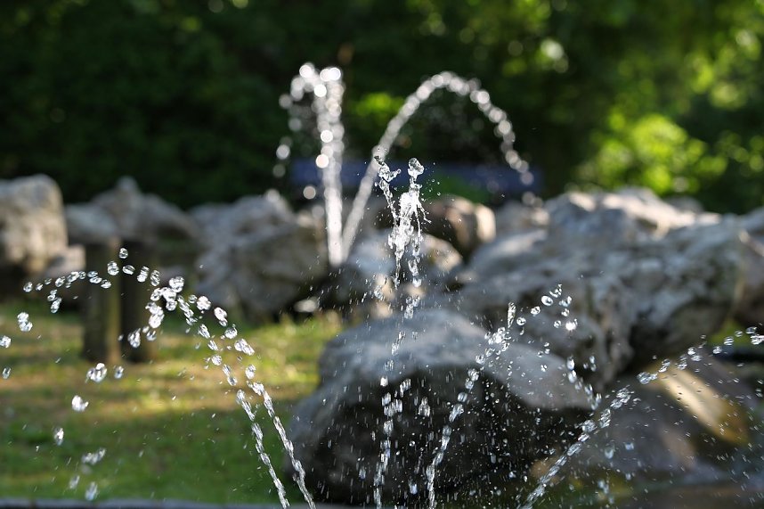 Bad F&uuml;ssings preisgekr&ouml;nter Kurpark