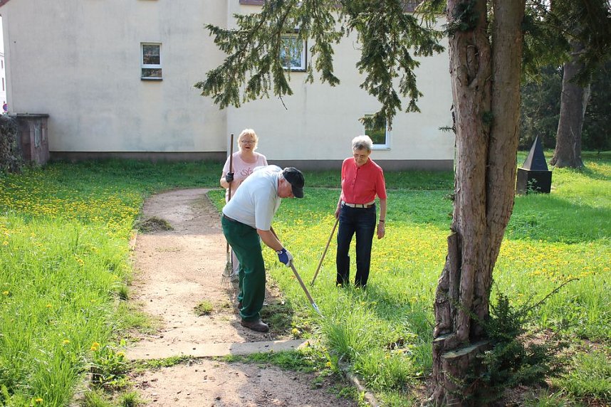 Fr&uuml;hjahrsputz in Bad Frankenhausen