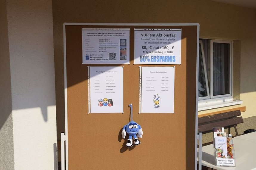 Erfolgreich Tennis pr&auml;sentiert