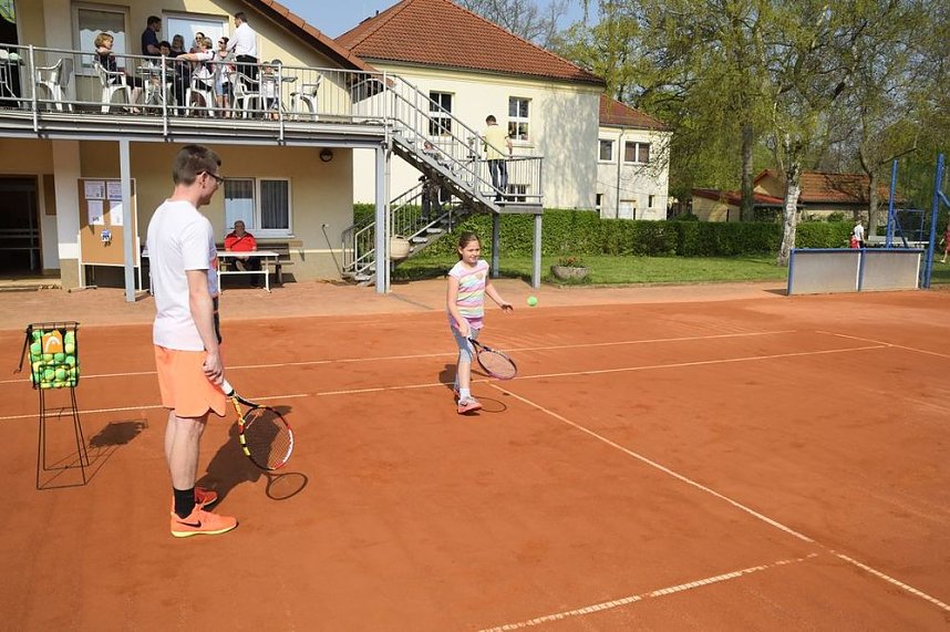 Erfolgreich Tennis pr&auml;sentiert