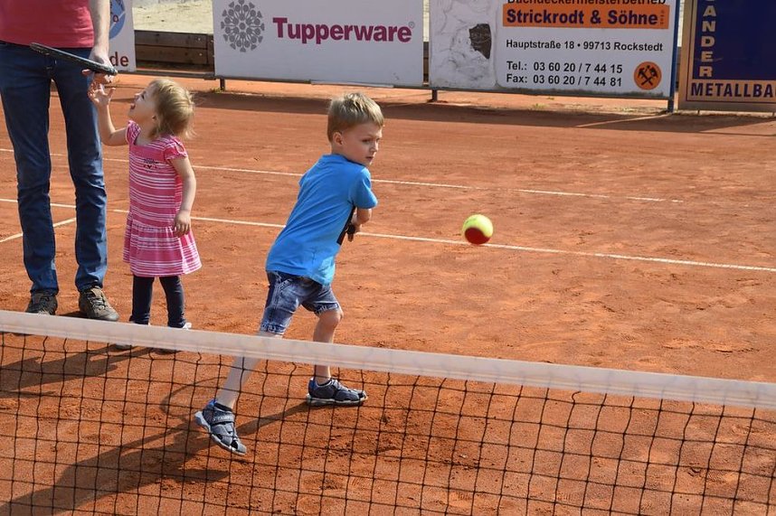 Erfolgreich Tennis pr&auml;sentiert