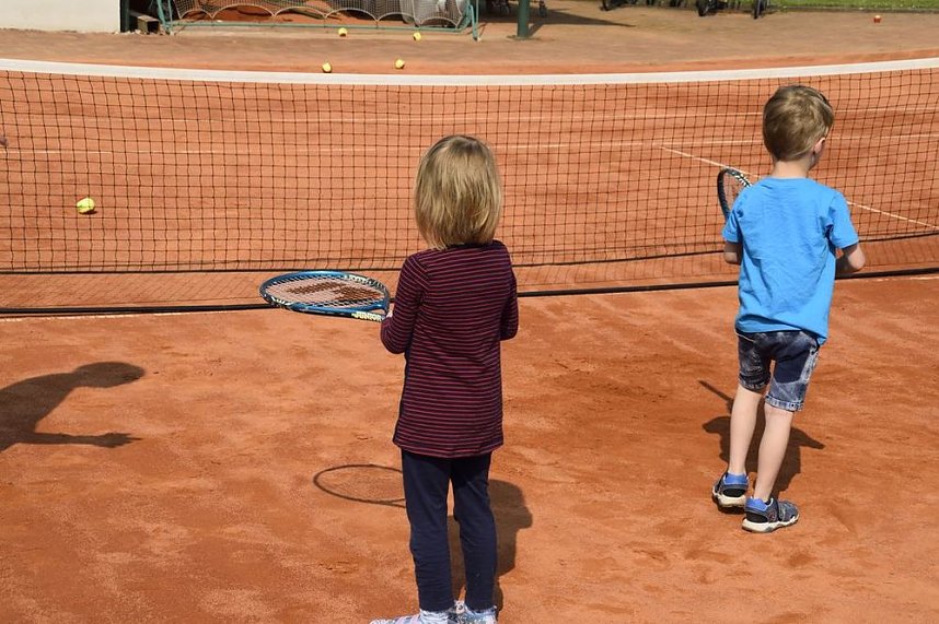 Erfolgreich Tennis pr&auml;sentiert