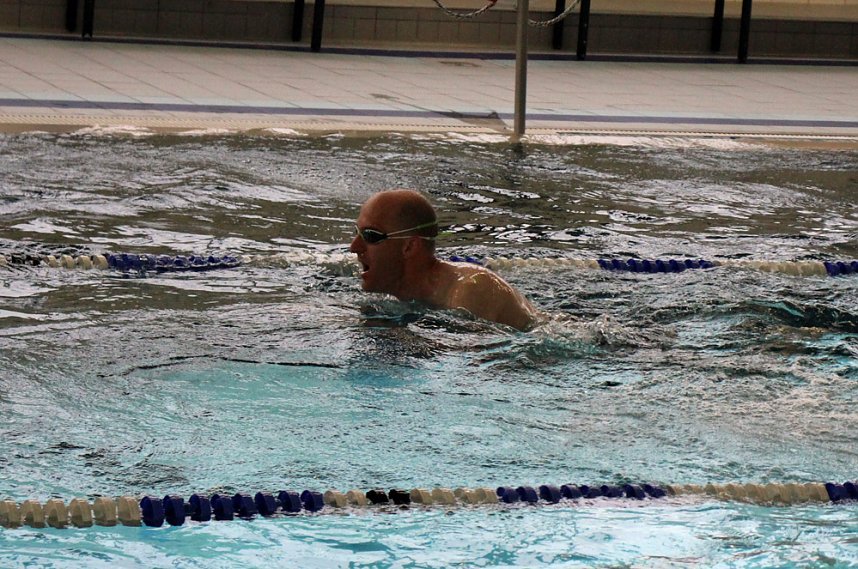 Sekunden vor der Hatz nach Bahnen