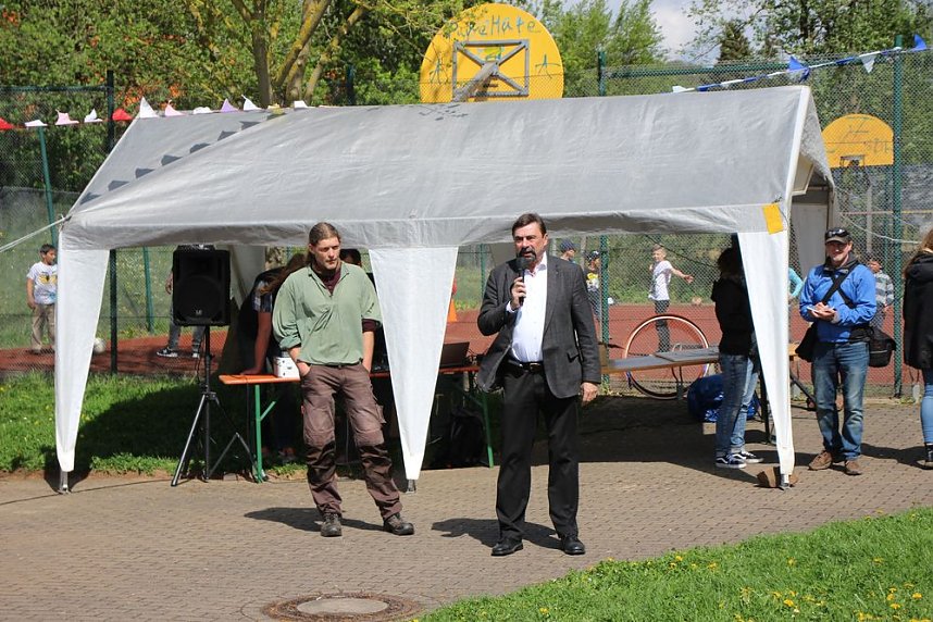 Wieder Wettergl&uuml;ck beim Baumfest