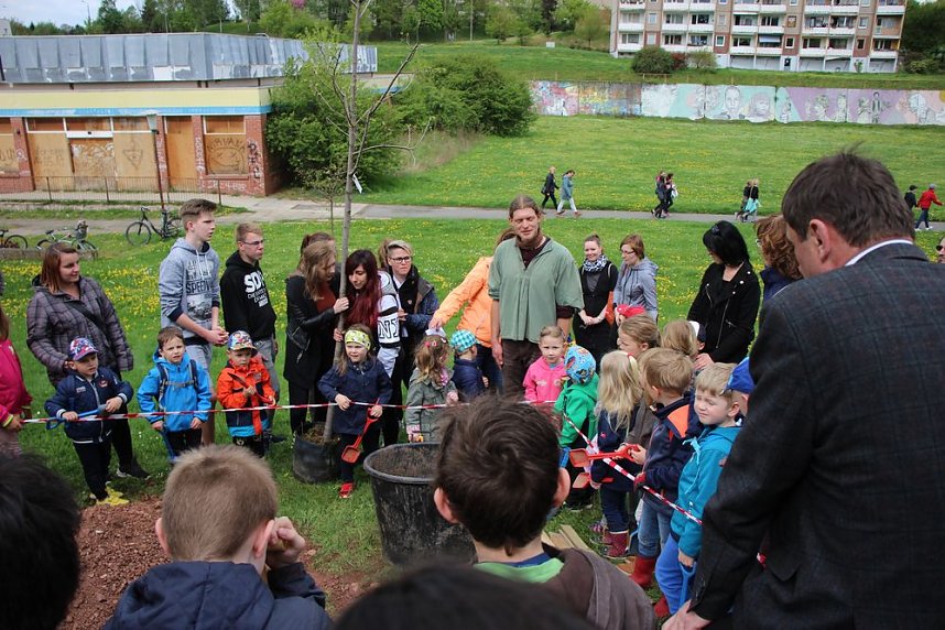 Wieder Wettergl&uuml;ck beim Baumfest