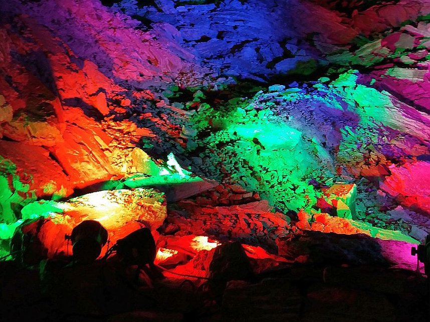 Lichterwelten in der Barbarossah&ouml;hle