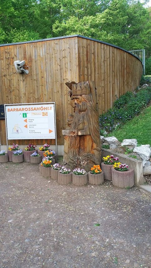 Lichterwelten in der Barbarossah&ouml;hle