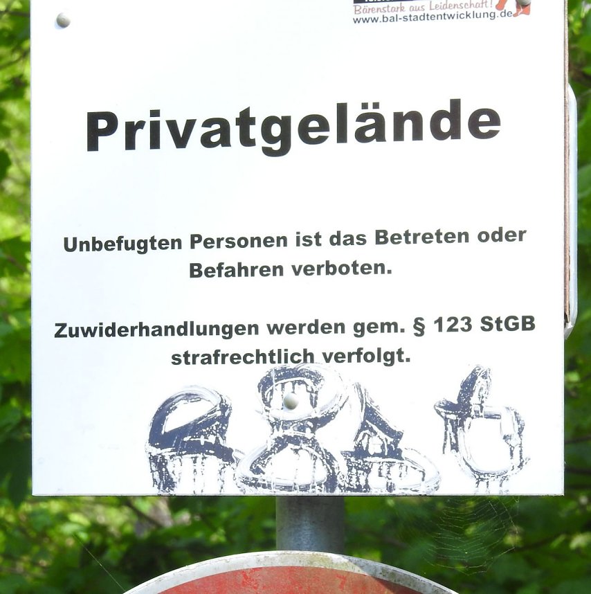 Peter Blei unterwegs in Ballenstedt