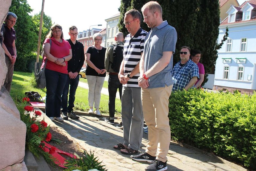 Dem 73. Jahrestag der Befreiung Deutschlands gedacht