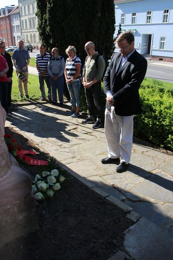Dem 73. Jahrestag der Befreiung Deutschlands gedacht
