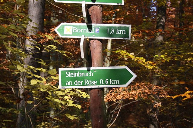 Wanderung zum Steinbruch R&ouml;se