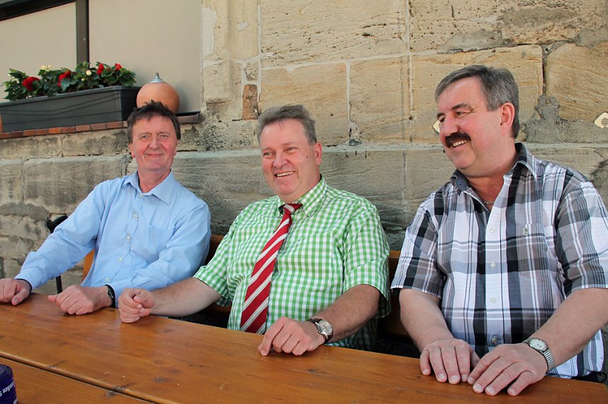 Abschiedsbesuch B&uuml;rgermeister Vogt-Ebeleben in Mitwitz