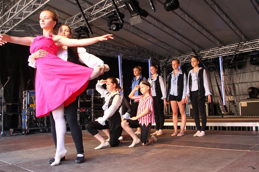 Beim Residenzfest dabei