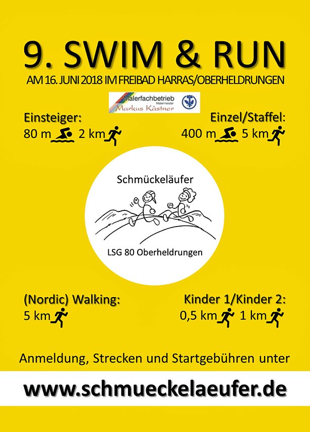 9. Swim & Run in Vorbereitung