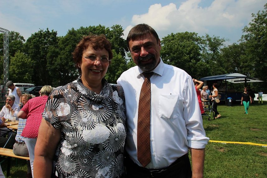 B&uuml;rgermeister feierlich verabschiedet