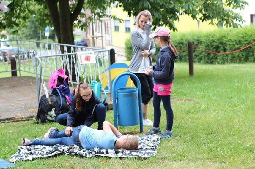 Jugendrotkreuz Sondershausen misst sich bei seinem Jahresh&ouml;hepunkt in Immenrode !