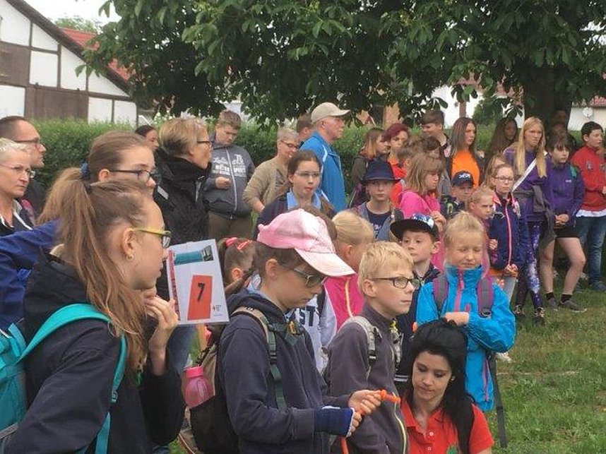 Jugendrotkreuz Sondershausen misst sich bei seinem Jahresh&ouml;hepunkt in Immenrode !