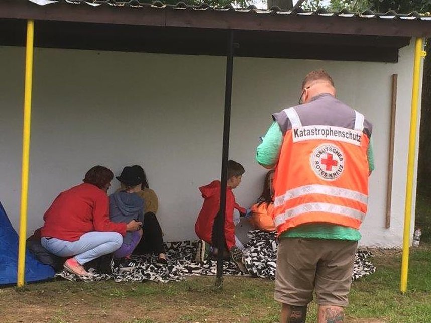 Jugendrotkreuz Sondershausen misst sich bei seinem Jahresh&ouml;hepunkt in Immenrode !